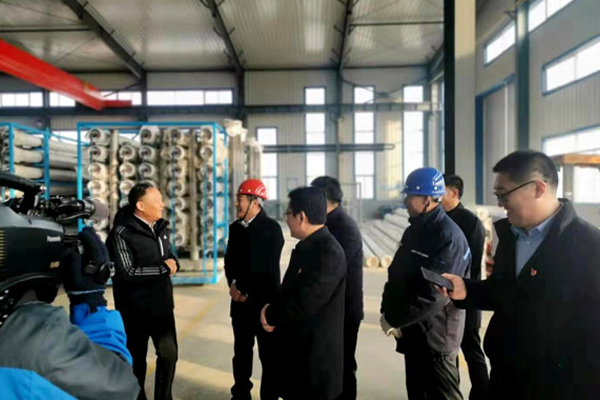 北票市委書(shū)記張秀軍走進(jìn)一諾環(huán)境產(chǎn)業(yè)園，踐行“不忘初心、牢記使命”主題教育